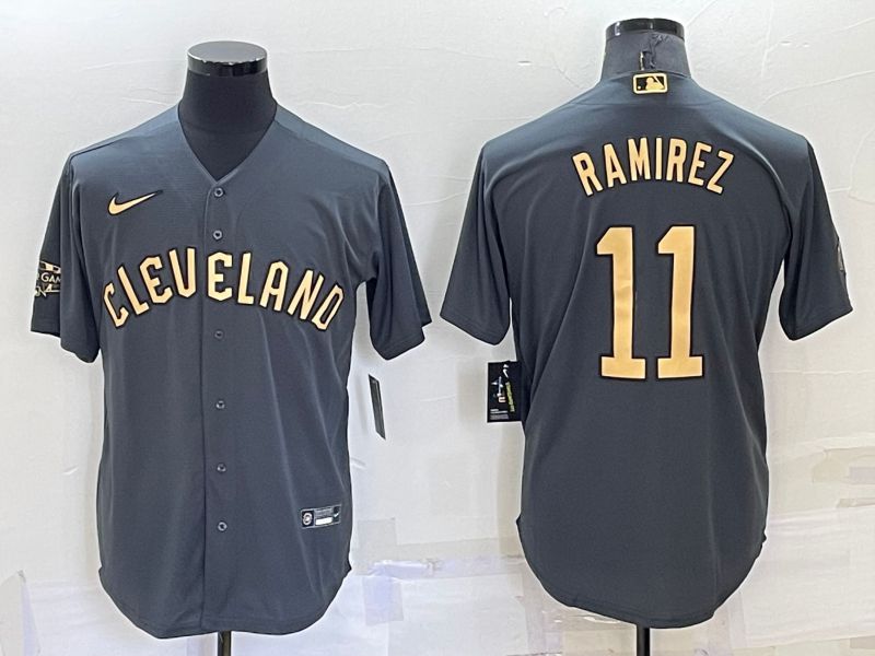 Men Cleveland Indians #11 Ramirez Grey 2022 All Star Game Nike MLB Jersey->san diego padres->MLB Jersey